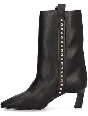 Botin Weekend Mujer Tacón Alto - Corina