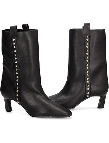 Botin Weekend Mujer Tacón Alto - Corina