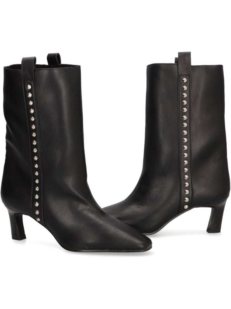 Botin Weekend Mujer Tacón Alto - Corina Negro - Kiabi