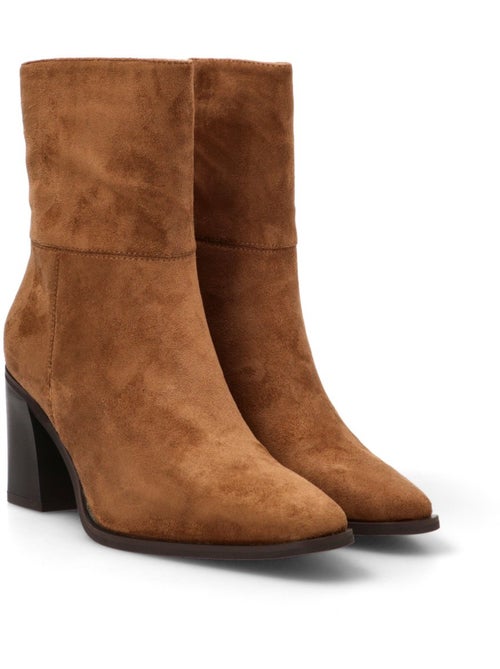 Botin Weekend Mujer Tacón Alto - Etika - Kiabi Botin Weekend Mujer Tacón Alto - Etika - Kiabi