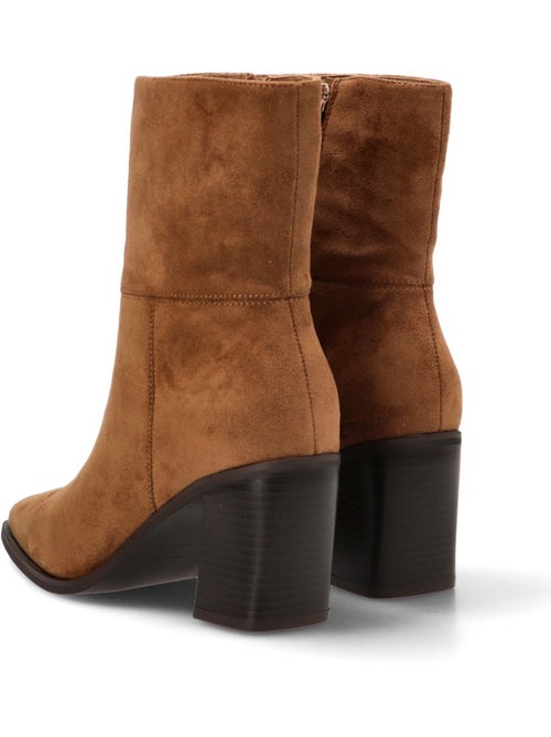Botin Weekend Mujer Tacón Alto - Etika - Kiabi Botin Weekend Mujer Tacón Alto - Etika - Kiabi