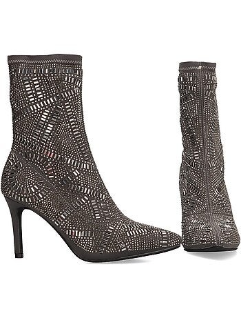 Botin Weekend Mujer Tacón Alto - Etika