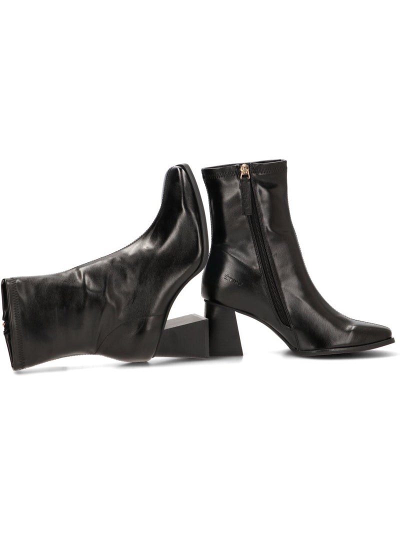 Botin weekend mujer tacón alto - etika Negro - Kiabi