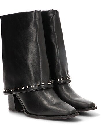 Botin weekend mujer tacón alto - etika