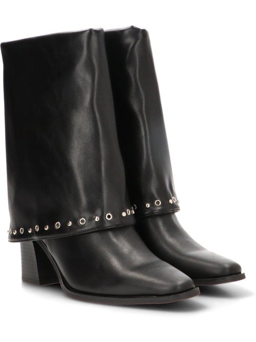 Botin weekend mujer tacón alto - etika - Kiabi