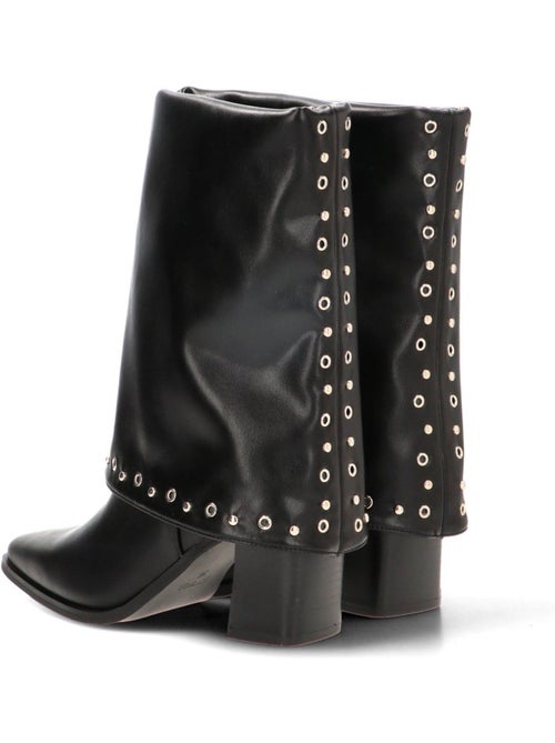 Botin weekend mujer tacón alto - etika - Kiabi