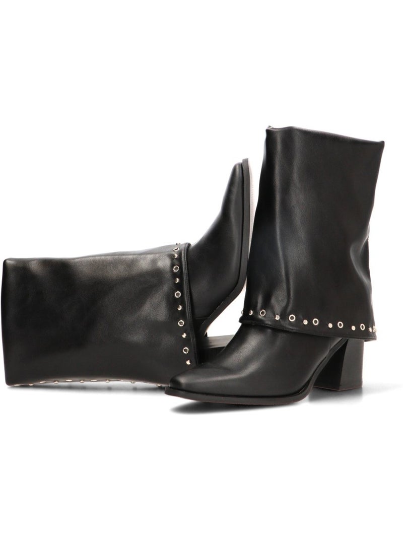 Botin weekend mujer tacón alto - etika Negro - Kiabi