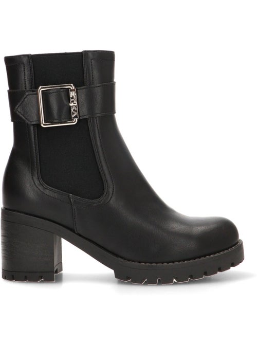 Botin weekend mujer tacón alto - etika - Kiabi