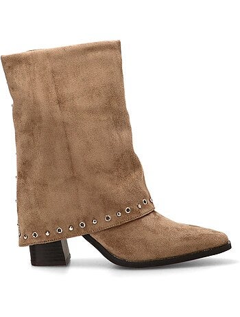 Botin weekend mujer tacón alto - etika