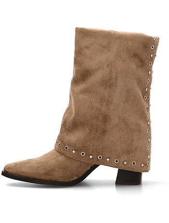 Botin weekend mujer tacón alto - etika