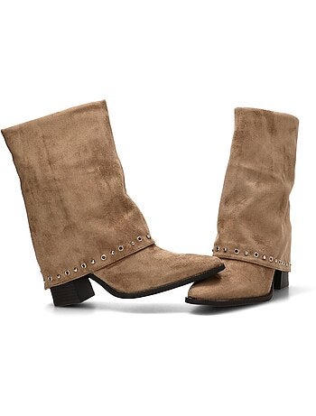 Botin weekend mujer tacón alto - etika