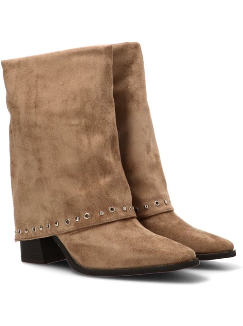 Botin weekend mujer tacón alto - etika - Kiabi