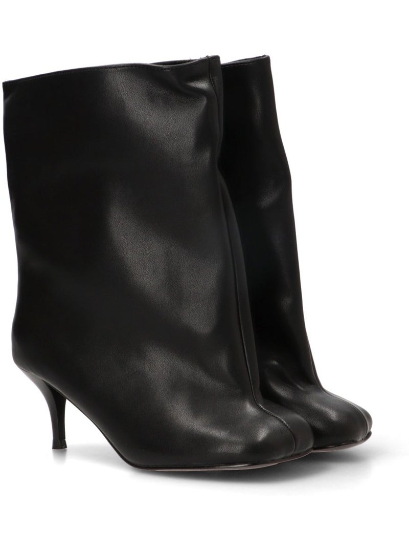 Botin weekend mujer tacón alto - ideal shoes Negro - Kiabi