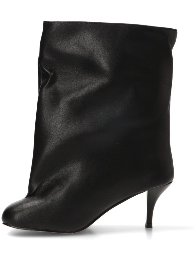 Botin weekend mujer tacón alto - ideal shoes Negro - Kiabi