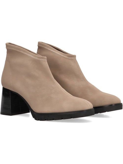 Botin weekend mujer tacón alto - luna collection - Kiabi