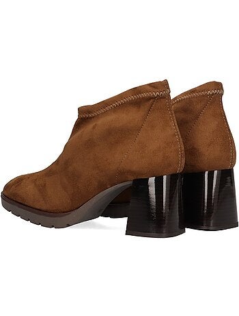 Botin Weekend Mujer Tacón Alto - Luna Collection