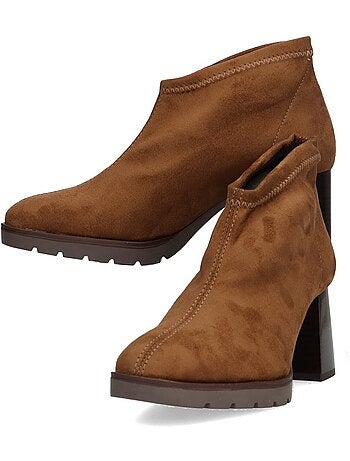 Botin Weekend Mujer Tacón Alto - Luna Collection