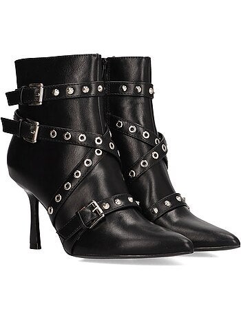 Botin weekend mujer tacón alto - luna trend