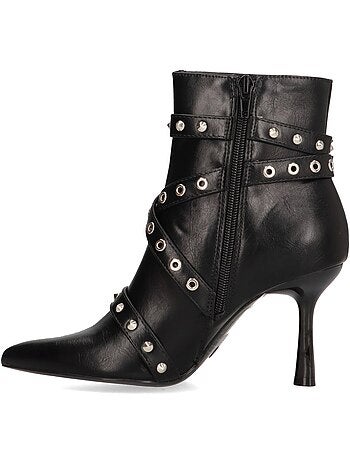 Botin weekend mujer tacón alto - luna trend
