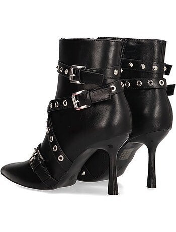 Botin weekend mujer tacón alto - luna trend