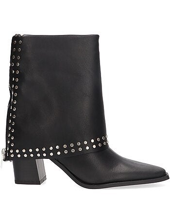 Botin Weekend Mujer Tacón Alto - Luna Trend