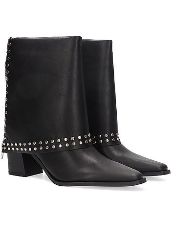 Botin Weekend Mujer Tacón Alto - Luna Trend
