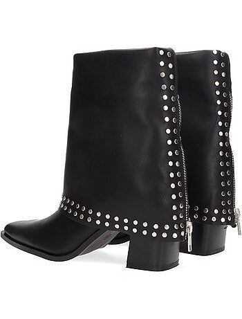 Botin Weekend Mujer Tacón Alto - Luna Trend