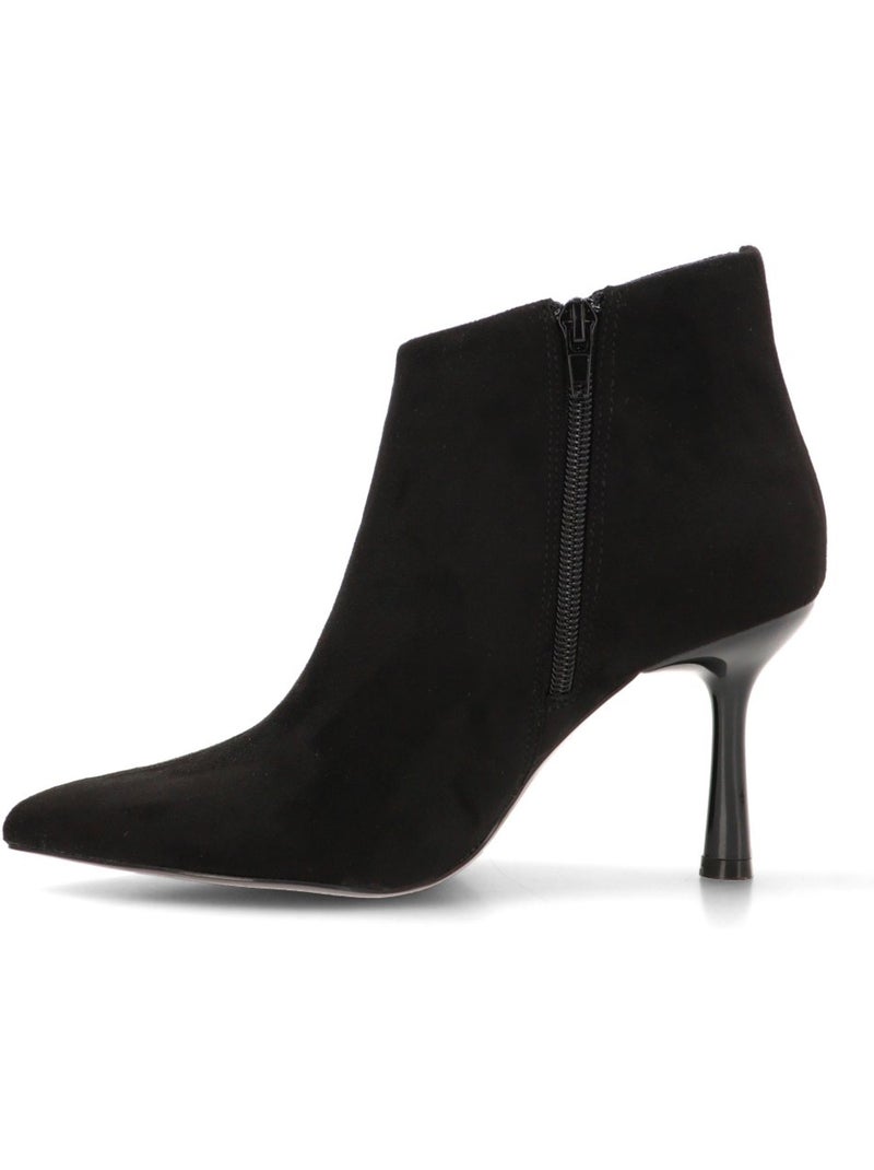 Botin weekend mujer tacón alto - yulia Negro - Kiabi