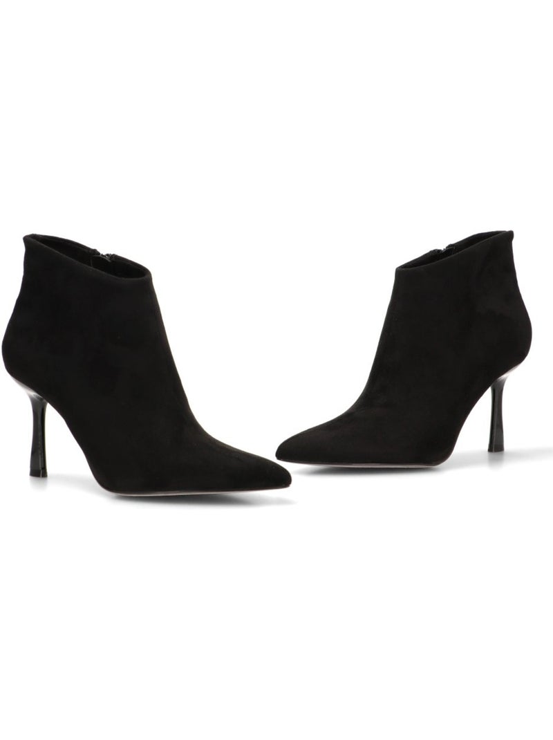 Botin weekend mujer tacón alto - yulia Negro - Kiabi