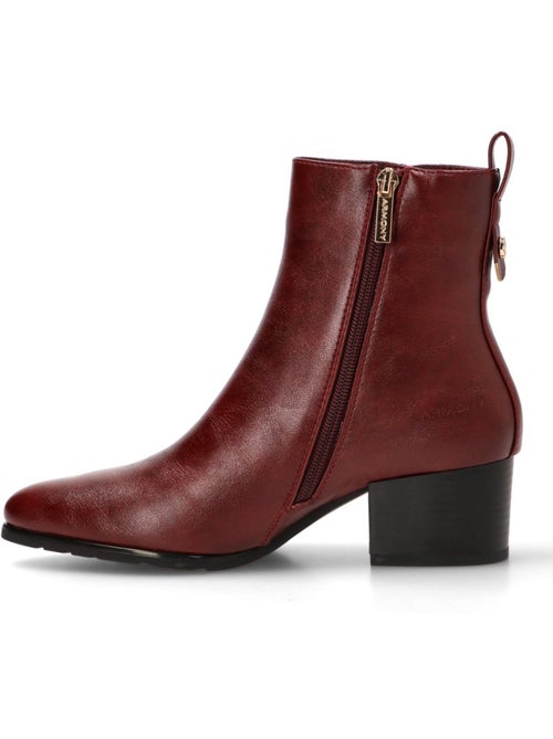Botin Weekend Mujer Tacón Medio - Armony - Kiabi Botin Weekend Mujer Tacón Medio - Armony - Kiabi