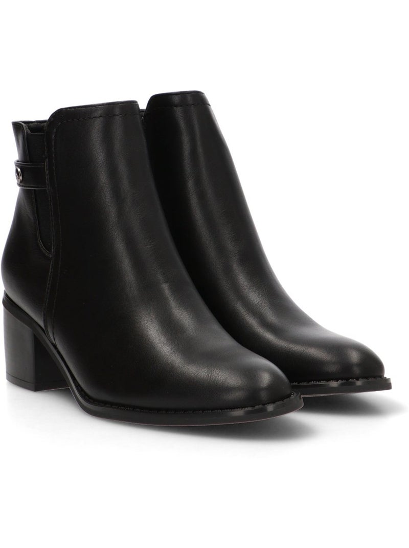 Botin Weekend Mujer Tacón Medio - Armony Negro - Kiabi