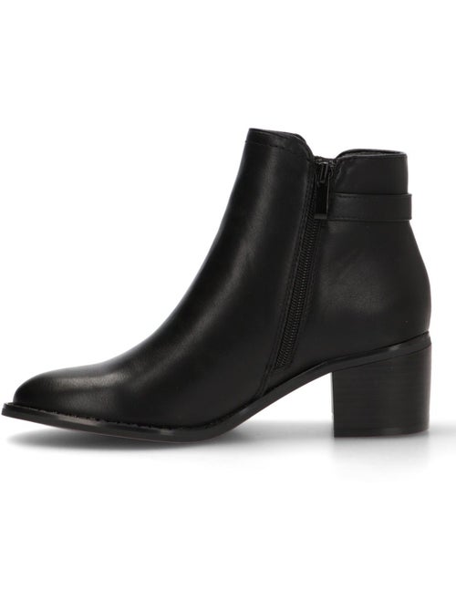 Botin Weekend Mujer Tacón Medio - Armony - Kiabi Botin Weekend Mujer Tacón Medio - Armony - Kiabi