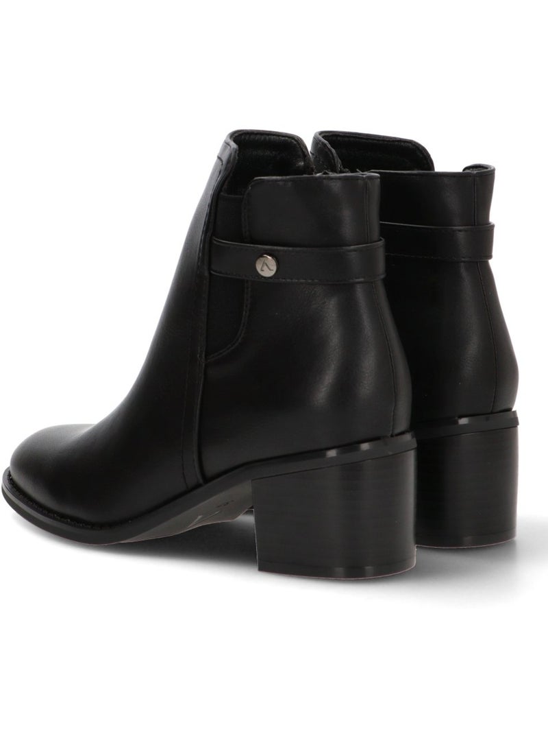 Botin Weekend Mujer Tacón Medio - Armony Negro - Kiabi