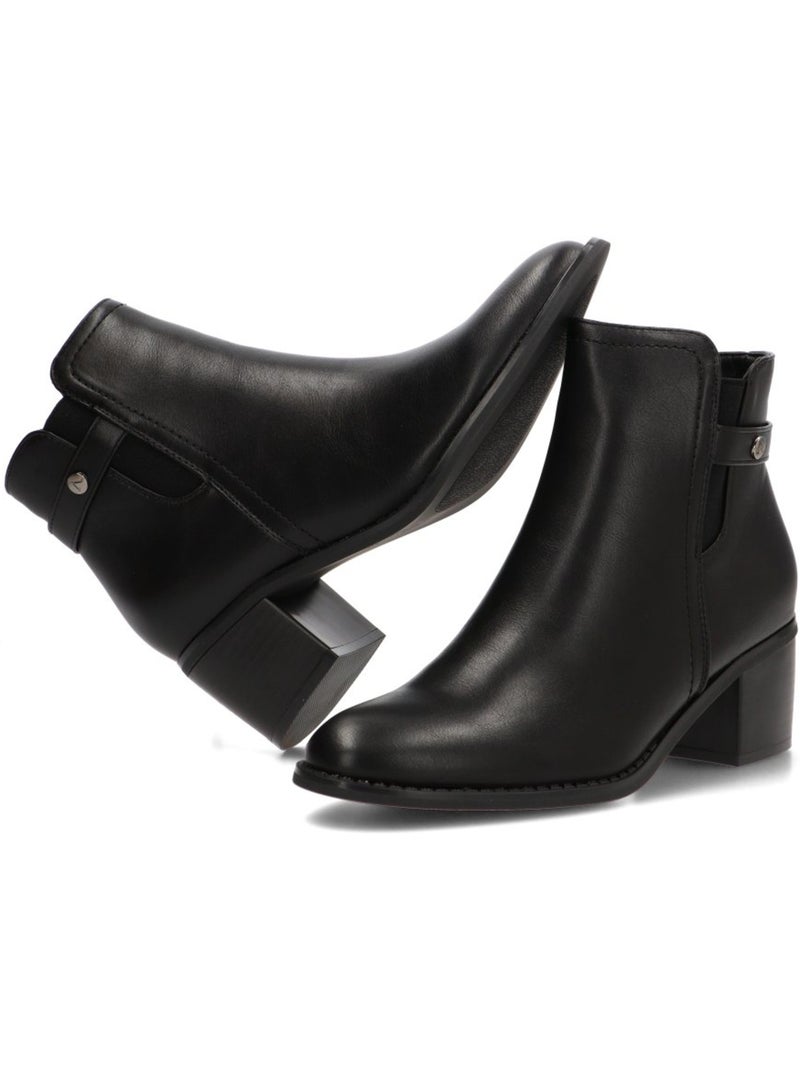 Botin Weekend Mujer Tacón Medio - Armony Negro - Kiabi