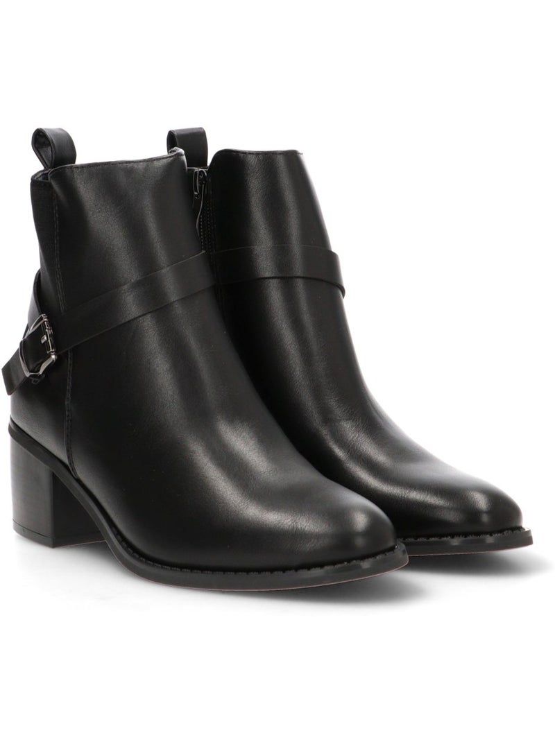 Botin Weekend Mujer Tacón Medio - Armony Negro - Kiabi