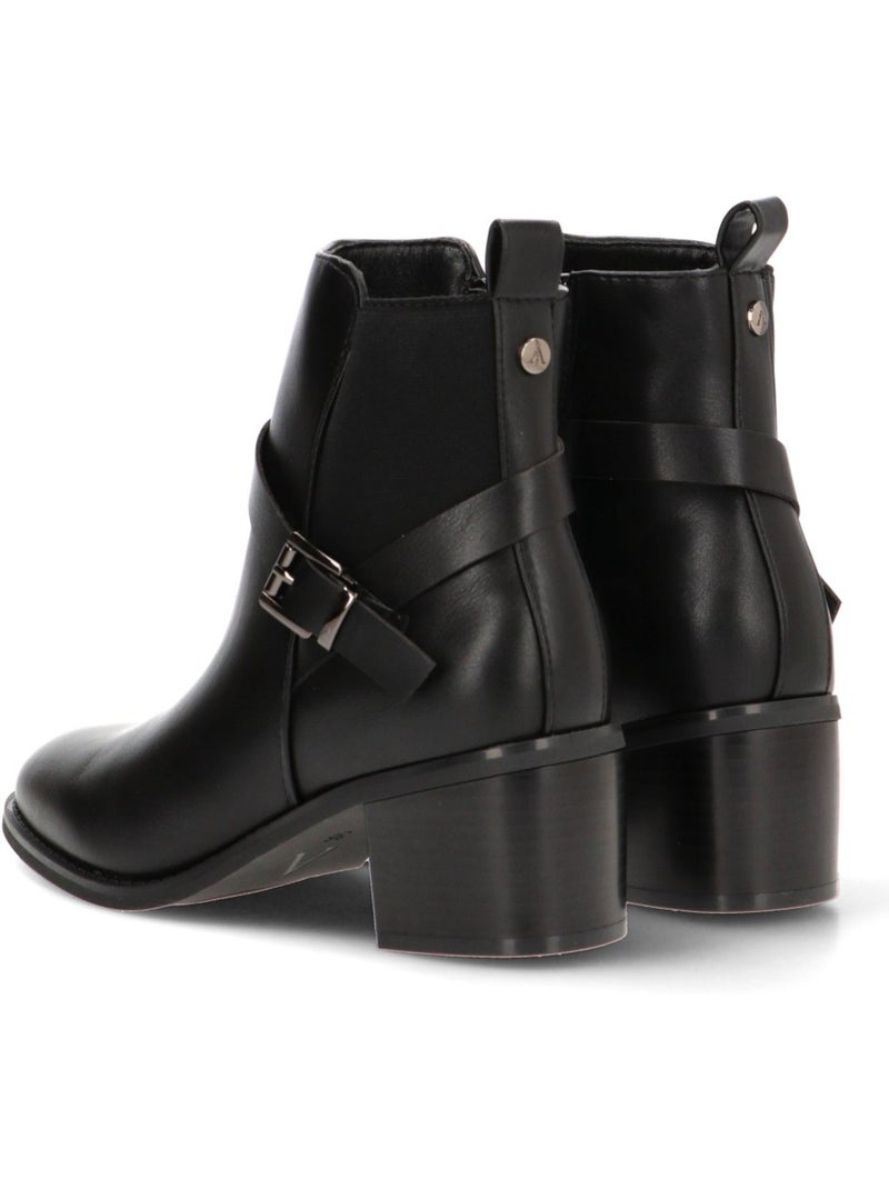 Botin Weekend Mujer Tacón Medio - Armony Negro - Kiabi
