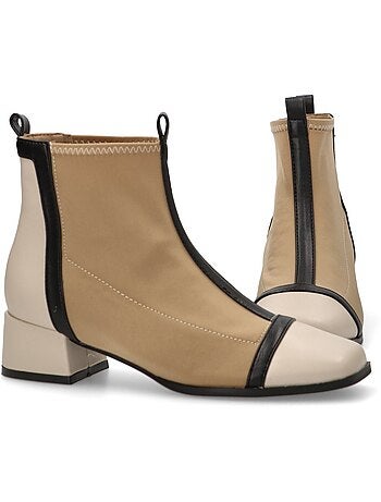 Botin Weekend Mujer Tacón Medio - Buonarotti