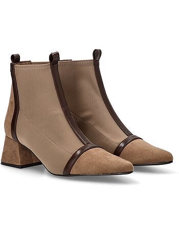 Botin Weekend Mujer Tacón Medio - Buonarotti