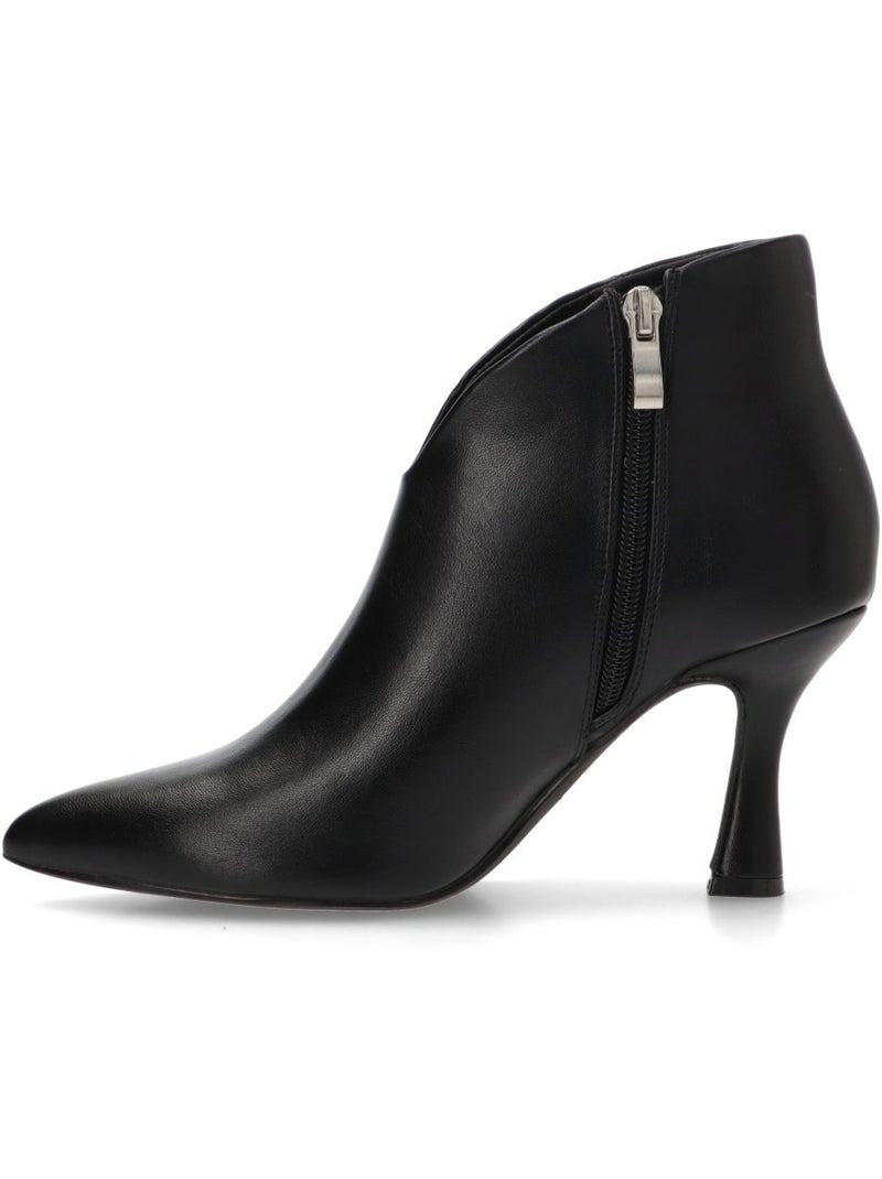 Botin weekend mujer tacón medio - buonarotti Negro - Kiabi