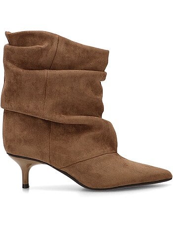 Botin weekend mujer tacón medio - corina