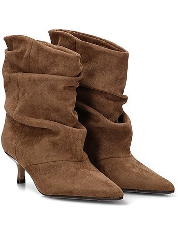 Botin weekend mujer tacón medio - corina