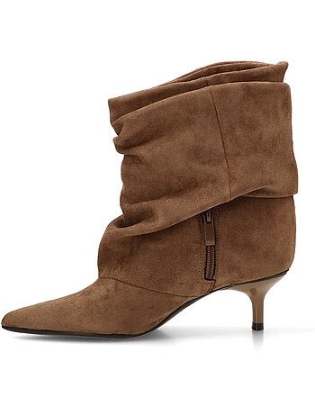 Botin weekend mujer tacón medio - corina