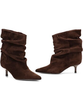 Botin weekend mujer tacón medio - corina