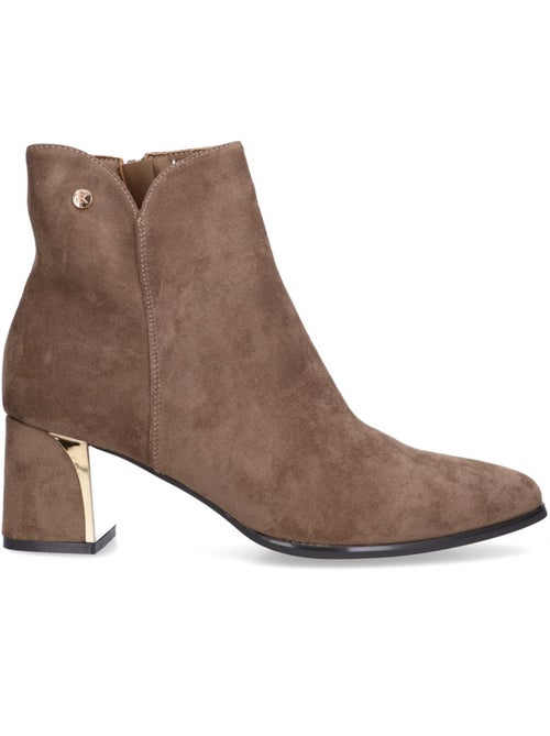 Botin Weekend Mujer Tacón Medio - Etika - Kiabi