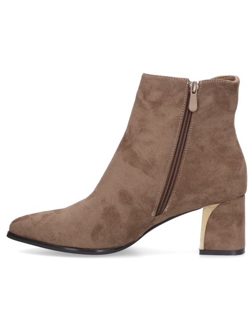 Botin Weekend Mujer Tacón Medio - Etika - Kiabi