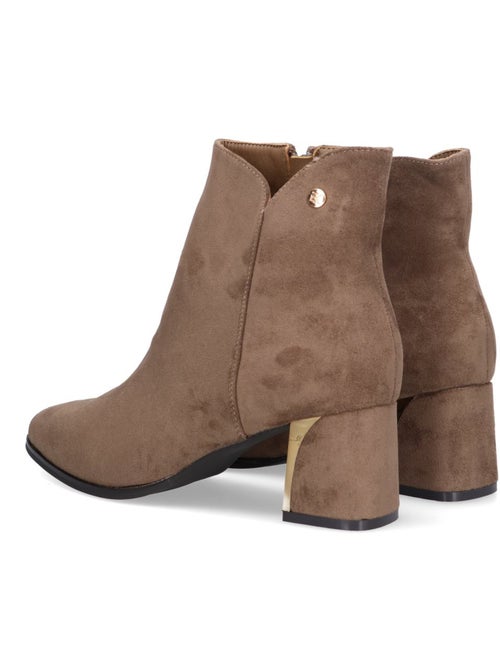 Botin Weekend Mujer Tacón Medio - Etika - Kiabi