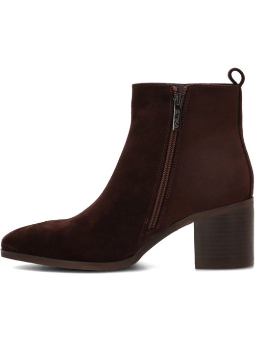 Botin weekend mujer tacón medio - etika - Kiabi