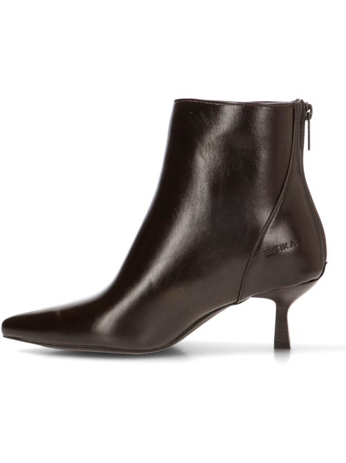 Botin weekend mujer tacón medio - etika - Kiabi Botin weekend mujer tacón medio - etika - Kiabi