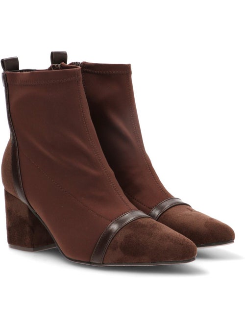 Botin weekend mujer tacón medio - etika - Kiabi Botin weekend mujer tacón medio - etika - Kiabi