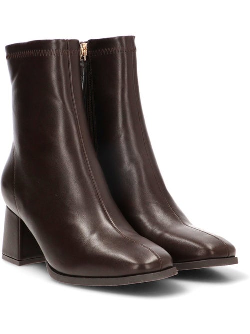 Botin weekend mujer tacón medio - etika - Kiabi Botin weekend mujer tacón medio - etika - Kiabi